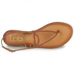 Chaussures Femme Sandales et Nu-pieds Les Petites Bombes DIVA Camel -Sandales Soldes Boutique 21099280 500 F