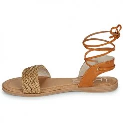 Chaussures Femme Sandales et Nu-pieds Les Petites Bombes DELTA Taupe -Sandales Soldes Boutique 21099284 500 D