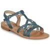 Chaussures Femme Sandales et Nu-pieds Les Petites Bombes DARCY Bleu