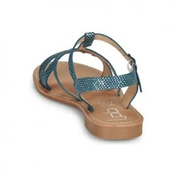 Chaussures Femme Sandales et Nu-pieds Les Petites Bombes DARCY Bleu -Sandales Soldes Boutique 21099285 500 E