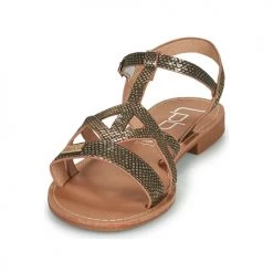 Chaussures Femme Sandales et Nu-pieds Les Petites Bombes DARCY Bronze -Sandales Soldes Boutique 21099286 500 C