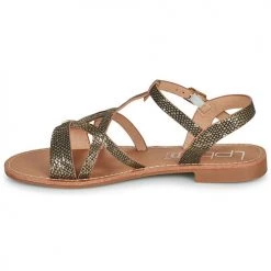 Chaussures Femme Sandales et Nu-pieds Les Petites Bombes DARCY Bronze -Sandales Soldes Boutique 21099286 500 D