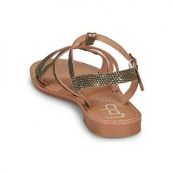 Chaussures Femme Sandales et Nu-pieds Les Petites Bombes DARCY Bronze -Sandales Soldes Boutique 21099286 500 E