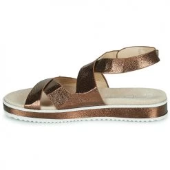 Chaussures Femme Sandales et Nu-pieds Les Petites Bombes DELPHY Or -Sandales Soldes Boutique 21099289 500 D