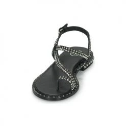 Chaussures Femme Sandales et Nu-pieds Ash PEARL Noir -Sandales Soldes Boutique 21099434 500 C