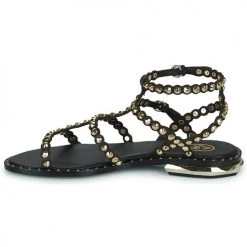 Chaussures Femme Sandales et Nu-pieds Ash PAMELA Noir -Sandales Soldes Boutique 21099439 500 D