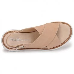 Chaussures Femme Sandales et Nu-pieds Fru.it Beige -Sandales Soldes Boutique 21125941 500 F