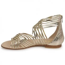 Chaussures Femme Sandales et Nu-pieds Fru.it Doré -Sandales Soldes Boutique 21125942 500 D