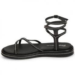 Chaussures Femme Sandales et Nu-pieds Fru.it Noir -Sandales Soldes Boutique 21125943 500 D