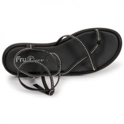 Chaussures Femme Sandales et Nu-pieds Fru.it Noir -Sandales Soldes Boutique 21125943 500 F