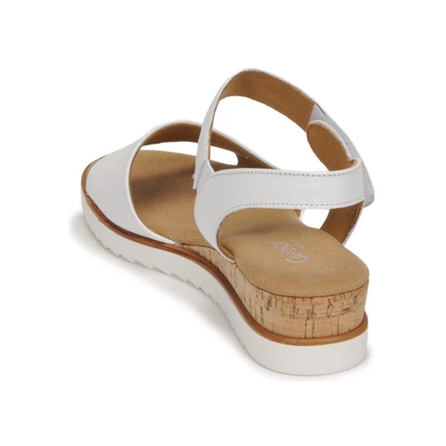 Chaussures Femme Sandales et Nu-pieds Gabor KARIBITOU Blanc 5 Chaussures Femme Sandales et Nu-pieds Gabor KARIBITOU Blanc – Image 5