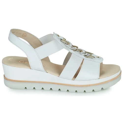 Chaussures Femme Sandales et Nu-pieds Gabor 8464221 Blanc 2 Chaussures Femme Sandales et Nu-pieds Gabor 8464221 Blanc – Image 2