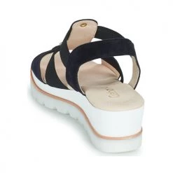 Chaussures Femme Sandales et Nu-pieds Gabor 8464216 Noir -Sandales Soldes Boutique 21132981 500 E