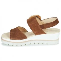 Chaussures Femme Sandales et Nu-pieds Gabor 8464518 Marron -Sandales Soldes Boutique 21132990 500 D