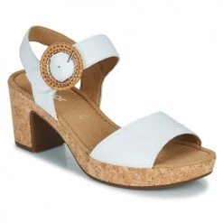 Chaussures Femme Sandales et Nu-pieds Gabor 8576021 Blanc