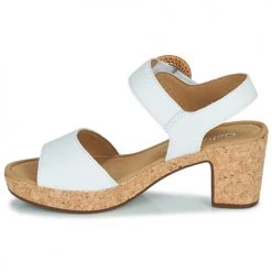 Chaussures Femme Sandales et Nu-pieds Gabor 8576021 Blanc -Sandales Soldes Boutique 21132992 500 D