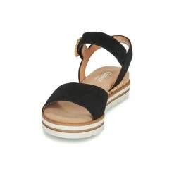 Chaussures Femme Sandales et Nu-pieds Gabor 8277247 Noir -Sandales Soldes Boutique 21132995 500 C