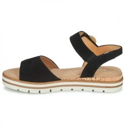 Chaussures Femme Sandales et Nu-pieds Gabor 8277247 Noir -Sandales Soldes Boutique 21132995 500 D