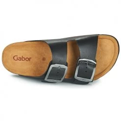 Chaussures Femme Sandales et Nu-pieds Gabor 8304027 Noir -Sandales Soldes Boutique 21133000 500 F