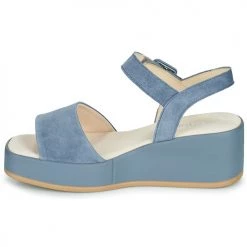 Chaussures Femme Sandales et Nu-pieds Gabor 8453118 Bleu -Sandales Soldes Boutique 21133003 500 D