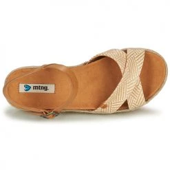 Chaussures Femme Sandales et Nu-pieds MTNG 50503 Beige -Sandales Soldes Boutique 21134565 500 F
