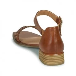 Chaussures Femme Sandales et Nu-pieds Caprice 28205 Cognac -Sandales Soldes Boutique 21134782 500 E