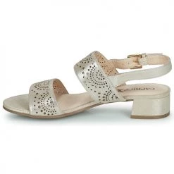 Chaussures Femme Sandales et Nu-pieds Caprice 28203 Argenté -Sandales Soldes Boutique 21134789 500 D