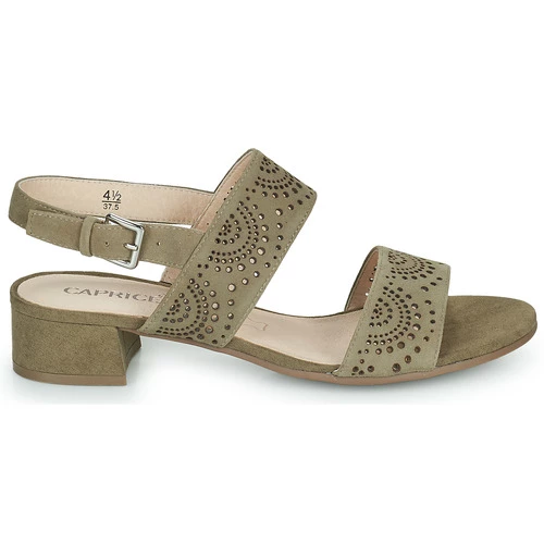 Chaussures Femme Sandales et Nu-pieds Caprice 28203 Kaki 2 Chaussures Femme Sandales et Nu-pieds Caprice 28203 Kaki – Image 2