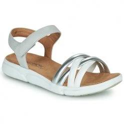 Chaussures Femme Sandales et Nu-pieds Caprice 28601 Argenté