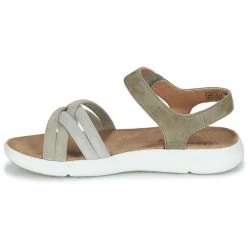 Chaussures Femme Sandales et Nu-pieds Caprice 28601 Kaki 9 Chaussures Femme Sandales et Nu-pieds Caprice 28601 Kaki -Sandales Soldes Boutique 21134793 500 D