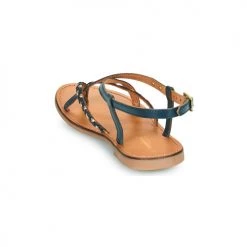 Chaussures Femme Sandales et Nu-pieds Les Tropéziennes par M Belarbi CHOU Marine / Or -Sandales Soldes Boutique 21134861 500 E