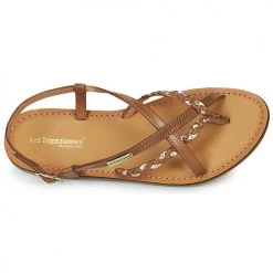 Chaussures Femme Sandales et Nu-pieds Les Tropéziennes par M Belarbi CHOU Marron -Sandales Soldes Boutique 21134862 500 F