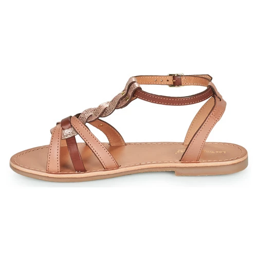 Chaussures Femme Sandales et Nu-pieds Les Tropéziennes par M Belarbi HAMSUNI Beige / Multicolore 4 Chaussures Femme Sandales et Nu-pieds Les Tropéziennes par M Belarbi HAMSUNI Beige / Multicolore – Image 4