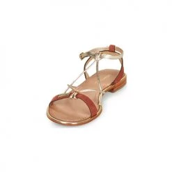 Chaussures Femme Sandales et Nu-pieds Les Tropéziennes par M Belarbi HIRONBUC Marron / Or -Sandales Soldes Boutique 21134874 500 C