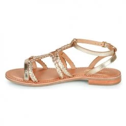 Chaussures Femme Sandales et Nu-pieds Les Tropéziennes par M Belarbi BONGO Or -Sandales Soldes Boutique 21134875 500 D