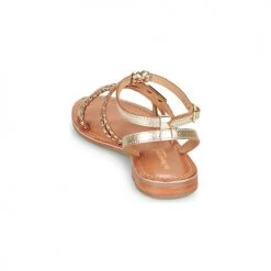 Chaussures Femme Sandales et Nu-pieds Les Tropéziennes par M Belarbi BONGO Or -Sandales Soldes Boutique 21134875 500 E