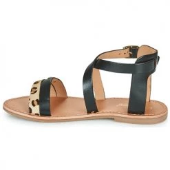 Chaussures Femme Sandales et Nu-pieds Les Tropéziennes par M Belarbi HIPAZ Noir / Leopard -Sandales Soldes Boutique 21134877 500 D