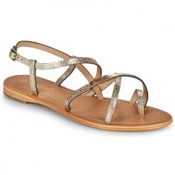 Chaussures Femme Sandales et Nu-pieds Les Tropéziennes par M Belarbi HASTINE Or