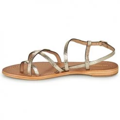 Chaussures Femme Sandales et Nu-pieds Les Tropéziennes par M Belarbi HASTINE Or -Sandales Soldes Boutique 21134883 500 D