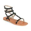 Chaussures Femme Sandales et Nu-pieds Les Tropéziennes par M Belarbi CORFOU Noir