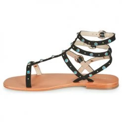 Chaussures Femme Sandales et Nu-pieds Les Tropéziennes par M Belarbi CORFOU Noir -Sandales Soldes Boutique 21134890 500 D