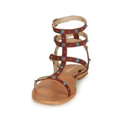 Chaussures Femme Sandales et Nu-pieds Les Tropéziennes par M Belarbi CORFOU Marron -Sandales Soldes Boutique 21134891 500 C