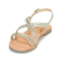 Chaussures Femme Sandales et Nu-pieds Les Tropéziennes par M Belarbi DIAMS Or -Sandales Soldes Boutique 21134892 500 C