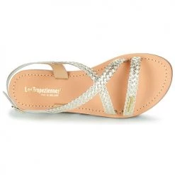 Chaussures Femme Sandales et Nu-pieds Les Tropéziennes par M Belarbi DIAMS Or -Sandales Soldes Boutique 21134892 500 F