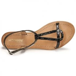 Chaussures Femme Sandales et Nu-pieds Les Tropéziennes par M Belarbi HACROC Noir -Sandales Soldes Boutique 21134896 500 F