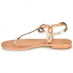 Chaussures Femme Sandales et Nu-pieds Les Tropéziennes par M Belarbi HALLYN Or -Sandales Soldes Boutique 21134898 500 D