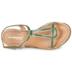 Chaussures Femme Sandales et Nu-pieds Les Tropéziennes par M Belarbi HAMORE Vert -Sandales Soldes Boutique 21134899 500 F
