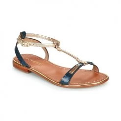 Chaussures Femme Sandales et Nu-pieds Les Tropéziennes par M Belarbi HANAKIN Marine / Or