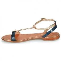 Chaussures Femme Sandales et Nu-pieds Les Tropéziennes par M Belarbi HANAKIN Marine / Or -Sandales Soldes Boutique 21134902 500 D