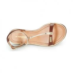 Chaussures Femme Sandales et Nu-pieds Les Tropéziennes par M Belarbi HANAKIN Marron / Or -Sandales Soldes Boutique 21134903 500 F